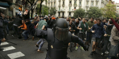 844 er skadet etter folkeavstemning. Spanias statsminister: - I dag vant demokratiet